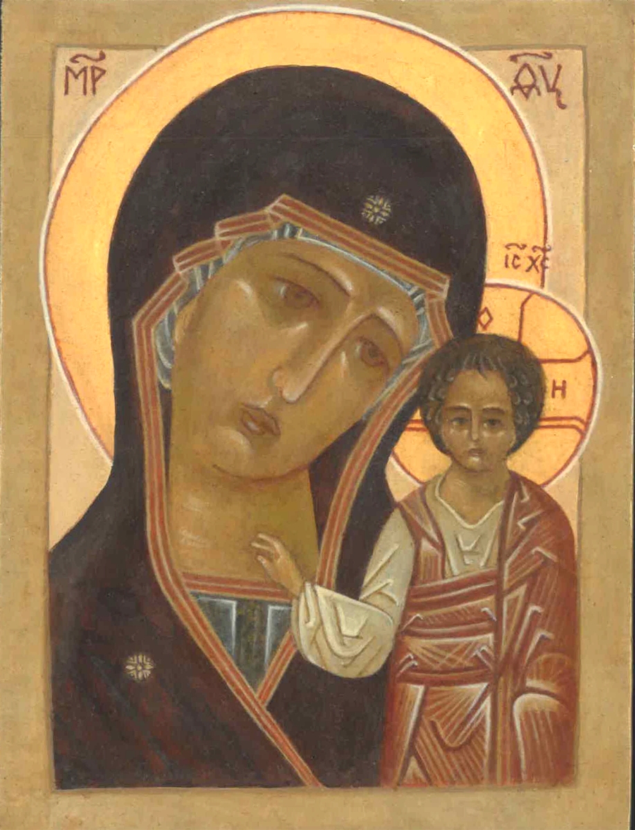 Religious icon: The Mother of God of Kazan